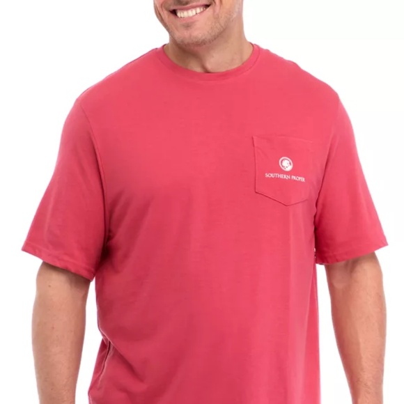 Southern Proper Big & Tall Short Sleeve Game Day Graphic T-Shirt - Picture 2 of 3